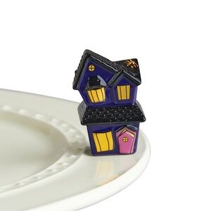 RETIRED Nora Fleming Mini A253 Spooky Spaces (haunted house)